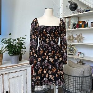 Floral Mini Dress NWT